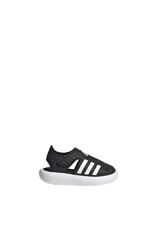 Adidas - Closed-Toe Summer Water Sandals. Kolor: biały, wielokolorowy, czarny. Sezon: lato. Styl: sportowy