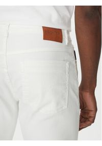 Hechter Paris Jeansy 26050 151363 Biały Slim Fit. Kolor: biały #5