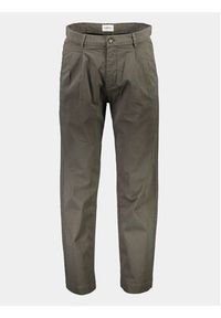 Lindbergh Spodnie materiałowe 30-003108 Zielony Wide Fit. Kolor: zielony. Materiał: bawełna #9