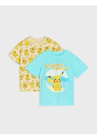 Sinsay - Koszulki 2 pack Pokémon - wielobarwny #1