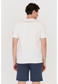Aeronautica Militare - AERONAUTICA MILITARE Biały bawełniany t-shirt męski, Rozmiar XXL. Kolor: biały. Materiał: bawełna. Długość rękawa: krótki rękaw. Długość: krótkie #4