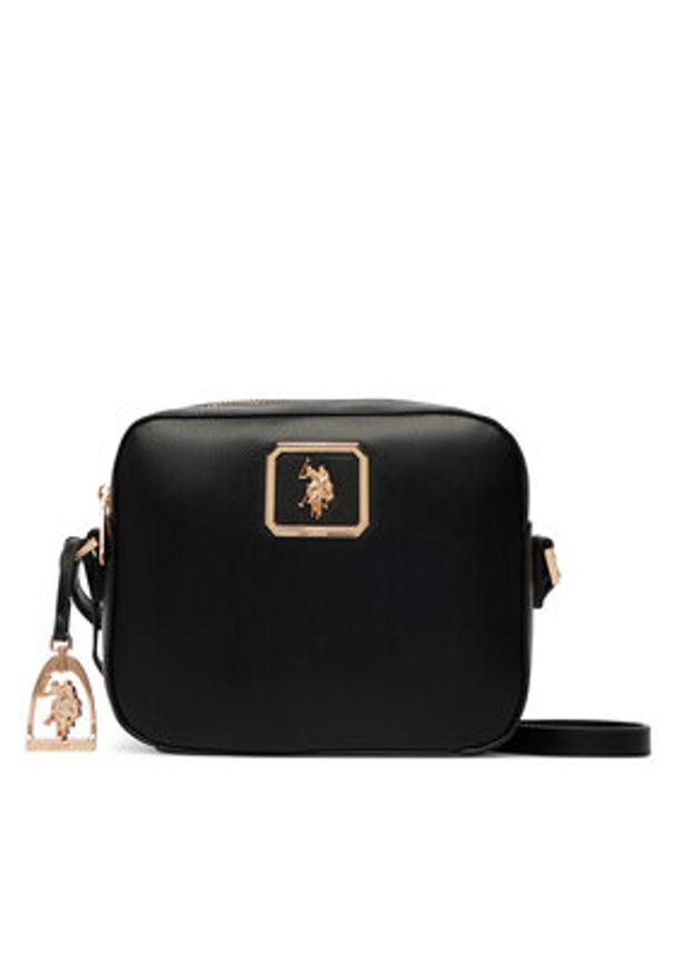 U.S. Polo Assn. Torebka New Haven BEUXT8792WVP Czarny. Kolor: czarny. Materiał: skórzane