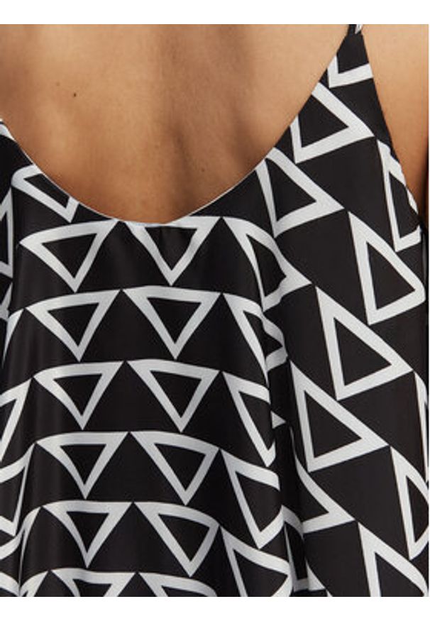 Iconique Kombinezon Lila IC26-116 Czarny Regular Fit. Kolor: czarny. Materiał: syntetyk