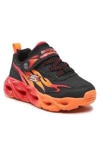 skechers - Skechers Sneakersy Heat Flux 400103L/BKRD Czarny. Kolor: czarny. Materiał: materiał, mesh #3