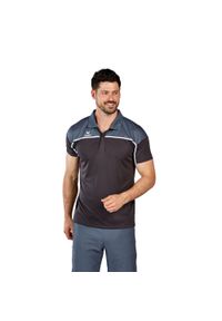 ERIMA - Polo Erima Change. Typ kołnierza: polo. Kolor: szary. Sport: piłka nożna #1