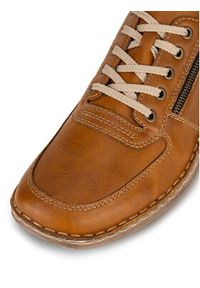 Rieker Półbuty CEO-03030-25 Brązowy. Kolor: brązowy. Materiał: materiał #2