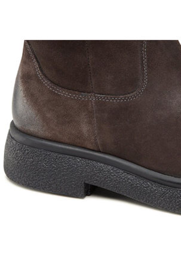 Lasocki Kozaki WI23-BULGY-06 Szary. Kolor: szary. Materiał: skóra, zamsz