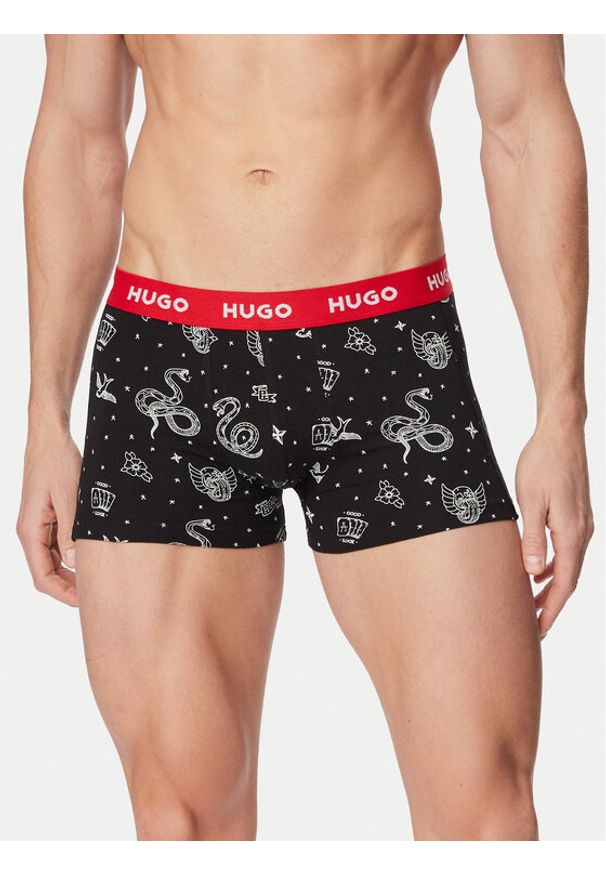 Hugo - HUGO Komplet bokserek 50532550 Kolorowy. Materiał: bawełna. Wzór: kolorowy
