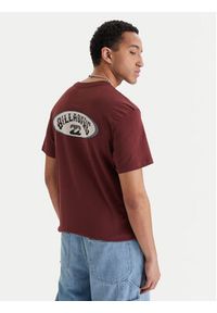 Billabong T-Shirt Orbit Arch EBYZT00522 Bordowy Regular Fit. Kolor: czerwony. Materiał: bawełna #4