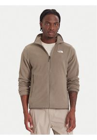 The North Face Polar Glacier NF0A8D0R Beżowy Regular Fit. Kolor: beżowy. Materiał: syntetyk #1