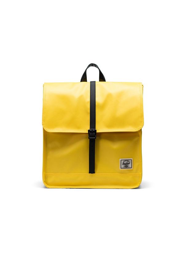 Herschel Plecak kolor żółty mały gładki. Kolor: żółty. Wzór: gładki