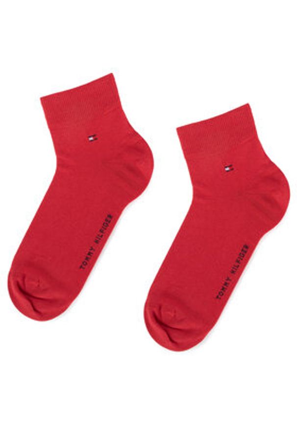 TOMMY HILFIGER - Tommy Hilfiger Skarpety krótkie 342025001 Granatowy. Kolor: niebieski. Materiał: materiał