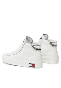 Tommy Jeans Sneakersy Tjw Vulc Leather Plat Mc EN0EN02285 Biały. Kolor: biały #4