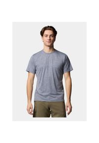 columbia - Koszulka sportowa męska Columbia Tech Trail Utility. Kolor: niebieski. Materiał: poliester. Sport: turystyka piesza #1