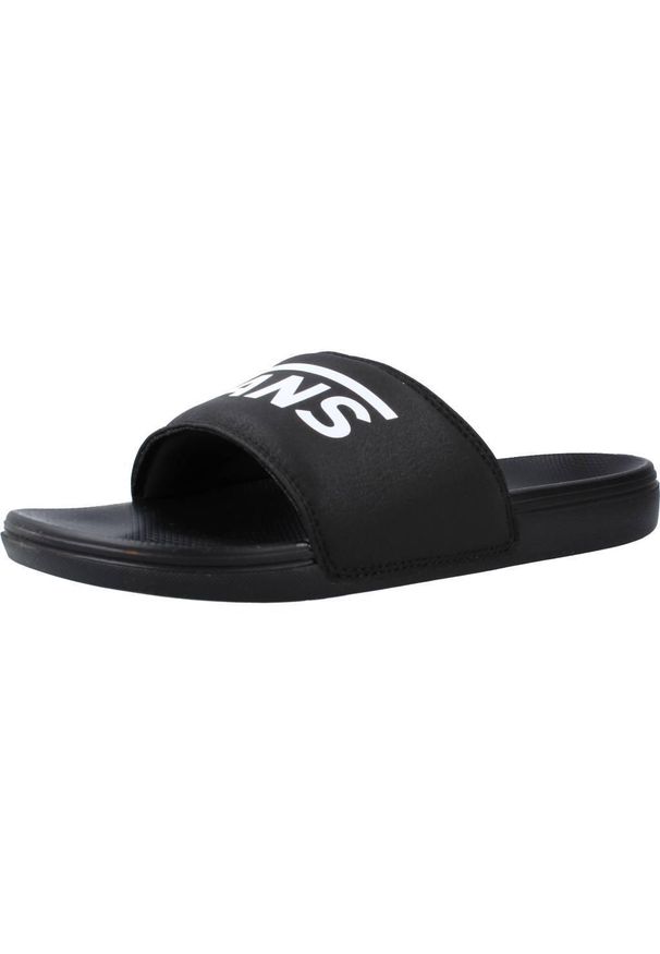 Sandały Dorosły Vans La Costa Slide-On czarny. Okazja: na plażę. Kolor: czarny. Materiał: syntetyk, materiał. Sezon: lato. Styl: sportowy
