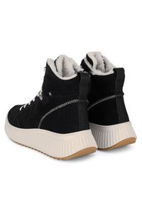 Rieker Revolution Lifestyle Botki W1771-00 Czarny. Kolor: czarny. Materiał: zamsz, skóra #3