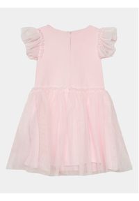 Guess Sukienka elegancka A4RK02 KC4T0 Różowy Regular Fit. Kolor: różowy. Materiał: wiskoza. Styl: elegancki