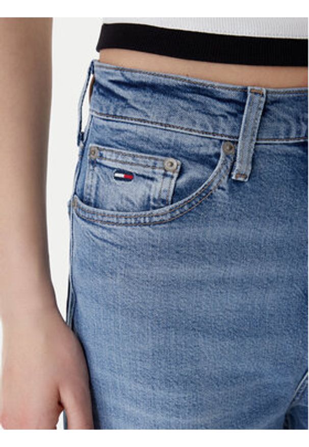 Tommy Jeans Jeansy Claire DW0DW21985 Niebieski Wide Leg. Kolor: niebieski