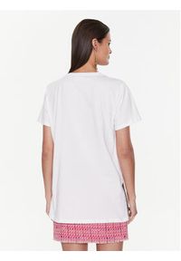 Liu Jo Sport T-Shirt TA3185 JS923 Biały Regular Fit. Kolor: biały. Materiał: bawełna. Styl: sportowy #2
