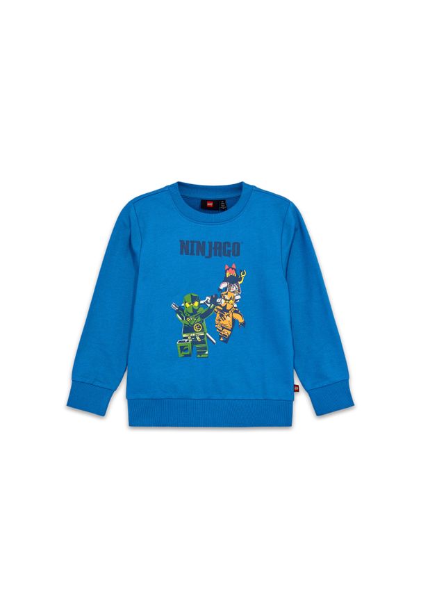 Bluza Dziecięca LEGO NINJAGO Scout 300 Niebieska. Kolor: niebieski