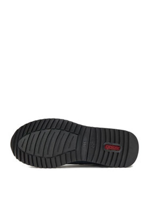 Rieker Sneakersy CEO-16125-15 Niebieski. Kolor: niebieski. Materiał: skóra