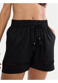 Triumph Szorty piżamowe Summer Wear 10227237 Czarny Regular Fit. Kolor: czarny. Materiał: wiskoza #5