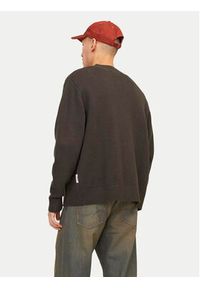 Jack & Jones - Jack&Jones Kardigan Frederiksberg 12262048 Brązowy Regular Fit. Kolor: brązowy. Materiał: bawełna, syntetyk #7