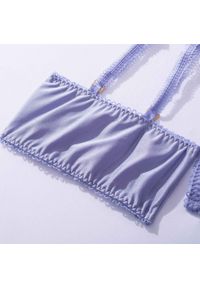 Intica - Komplet bielizny z pasem do pończoch na wyjątkowe okazje Akgul. Kolor: fioletowy. Materiał: materiał #5