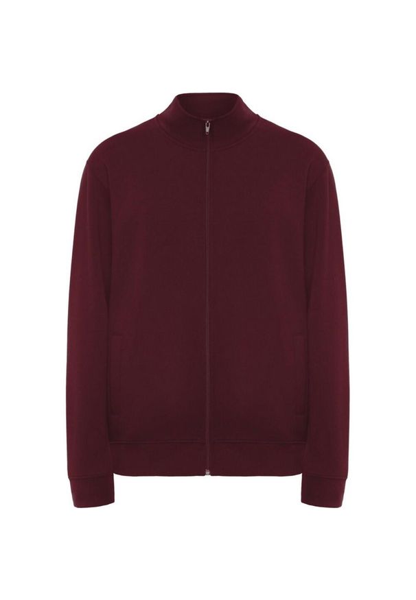 ROLY - Bluza Unisex Dla Dorosłych Ulan Z Pełnym Zamkiem Błyskawicznym. Kolor: czerwony