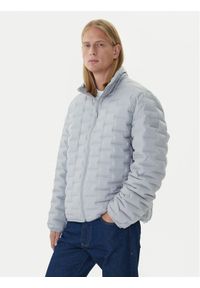 Calvin Klein Kurtka puchowa LV04LD520G Szary Regular Fit. Kolor: szary. Materiał: syntetyk