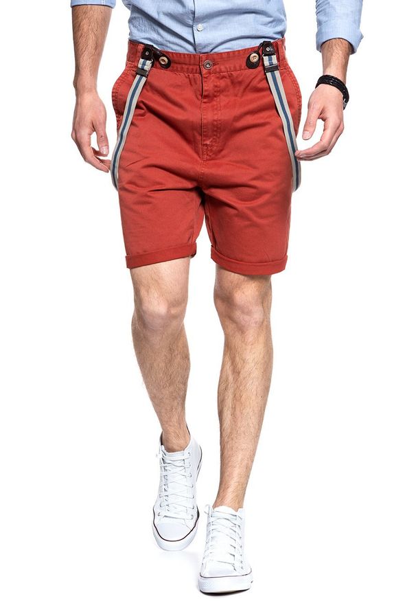 Anerkjendt - ANERKJENDT SPODENKI HAL SHORTS 8.413.407. Materiał: bawełna. Wzór: aplikacja