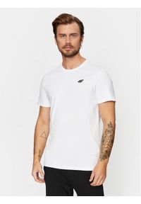 4f - T-Shirt 4F. Kolor: biały