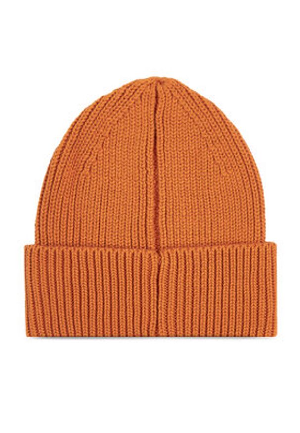 Calvin Klein Czapka Re-Lock Beanie W/Emb K60K608660 Brązowy. Kolor: brązowy. Materiał: bawełna