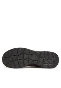 skechers - Skechers Sneakersy BOUNTIFUL 12607 BKRG Czarny. Kolor: czarny. Materiał: materiał