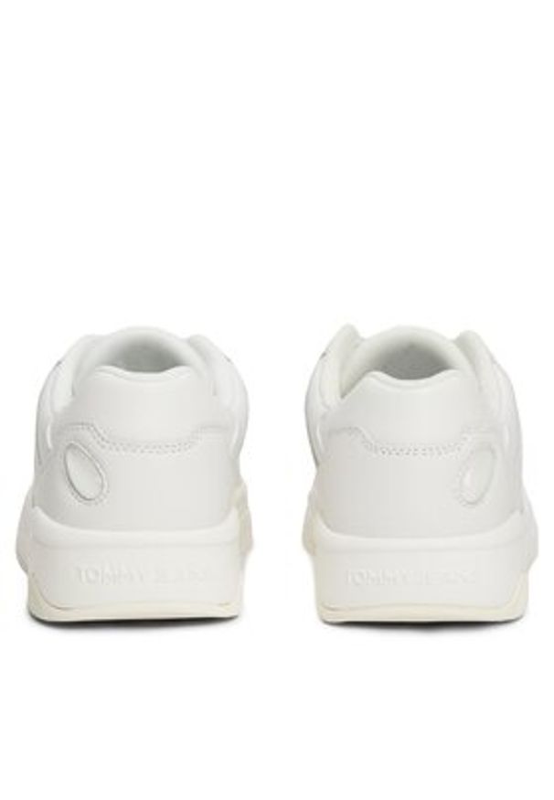 Tommy Jeans Sneakersy Tjw New Basket Sneaker Lc EN0EN02524 Écru. Materiał: skóra