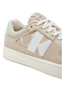Calvin Klein Jeans Sneakersy Classic Cupsole Low Nbs YW0YW01520 Écru. Materiał: zamsz, skóra #5