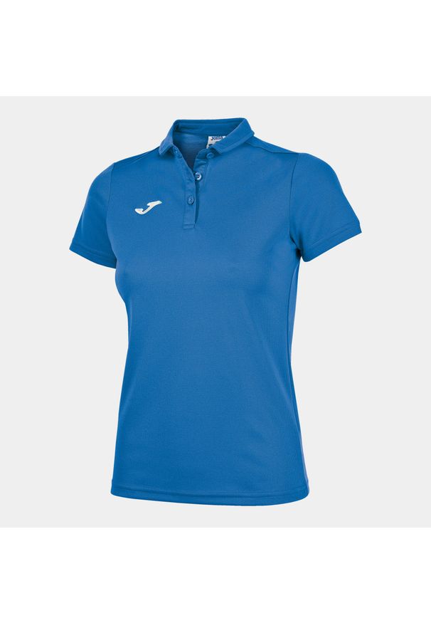 Koszulka polo do tenisa damska Joma Hobby. Typ kołnierza: polo. Kolor: niebieski. Sport: tenis