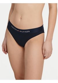 TOMMY HILFIGER - Tommy Hilfiger Dół od bikini UW0UW06363 Granatowy. Kolor: niebieski. Materiał: syntetyk #1