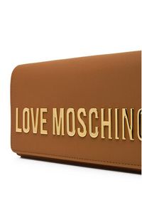 Love Moschino - LOVE MOSCHINO Torebka JC4103PP1MKD0201 Brązowy. Kolor: brązowy. Materiał: skórzane