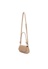 DeeZee Torebka MINI HANDBAG-2 Beżowy. Kolor: beżowy. Materiał: skórzane