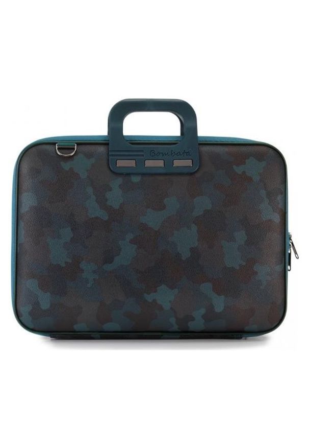 Bombata Camo 15''-16'' teal blue. Wzór: paski, moro. Styl: casual, elegancki, militarny