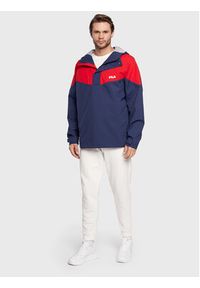 Fila Kurtka anorak Trencin FAM0196 Granatowy Regular Fit. Kolor: niebieski. Materiał: syntetyk #3