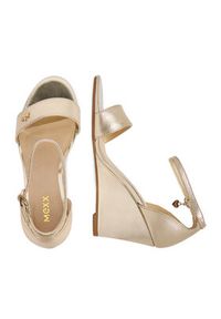 MEXX Sandały EO-CC2549-01 Złoty. Kolor: złoty. Materiał: skóra #4