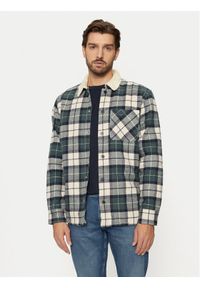Jack & Jones Kurtka przejściowa Zac Teddy 12258432 Beżowy Relaxed Fit. Kolor: beżowy. Materiał: bawełna