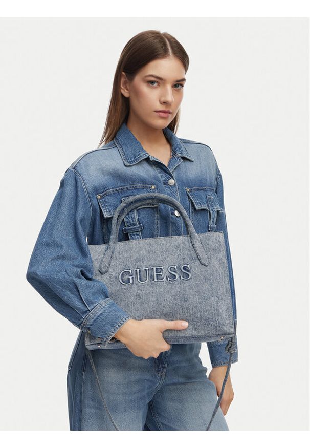 Guess Torebka Jodi HWDG97 69220 Niebieski jasny. Kolor: niebieski