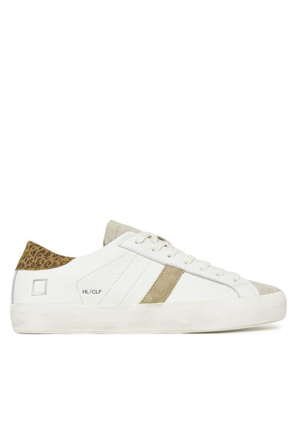 D.A.T.E. Sneakersy Hill Low W421-HL-CA Biały. Kolor: biały. Materiał: skóra