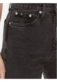 Calvin Klein Jeans Jeansy J20J222137 Czarny Straight Fit. Kolor: czarny