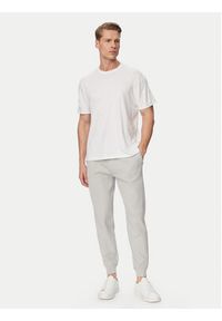 BOSS Spodnie dresowe Structure 50540577 Szary Regular Fit. Kolor: szary. Materiał: bawełna #4