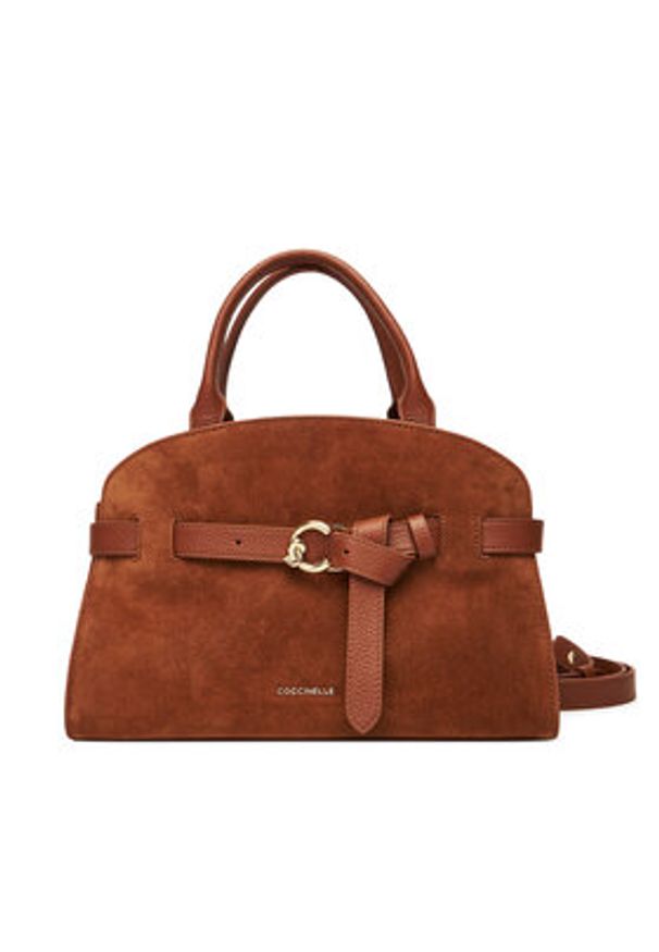 Coccinelle Torebka TLB Coccinellesabine Suede Bi E1 TLB 18 02 01 Brązowy. Kolor: brązowy. Materiał: zamszowe, skórzane