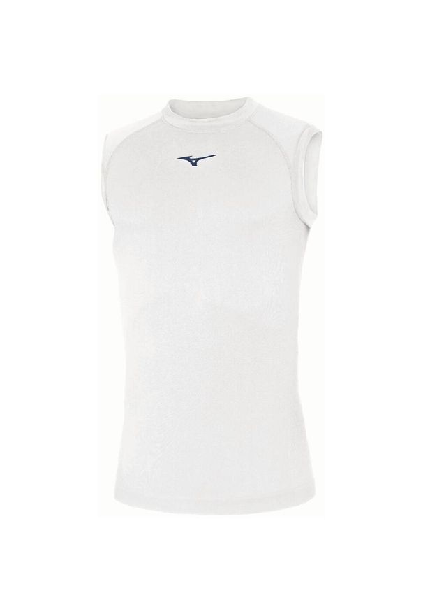 Obcisły tank top Mizuno Team Core. Kolor: czarny, biały, wielokolorowy. Sport: piłka nożna, fitness